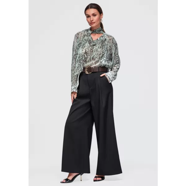  Dámské kalhoty OMBRE OW-PA-E0019 BLACK 