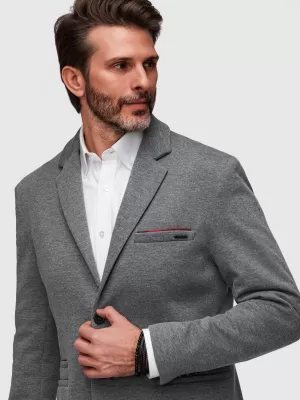 Pánské sako OMBRE M170 LIGHT GREY