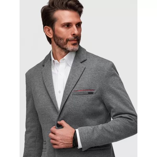  Pánské sako OMBRE M170 LIGHT GREY 