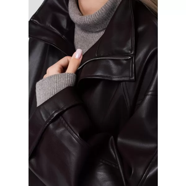  Dámská bunda OMBRE OW-JT-E0007 BROWN 