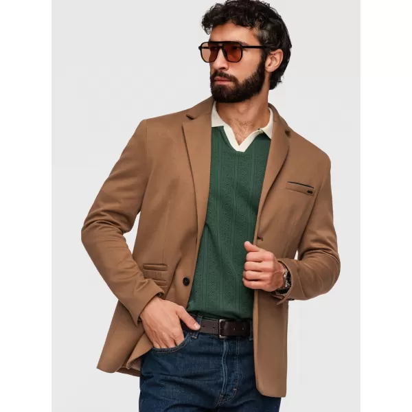  Pánské sako OMBRE M170 LIGHT BROWN 