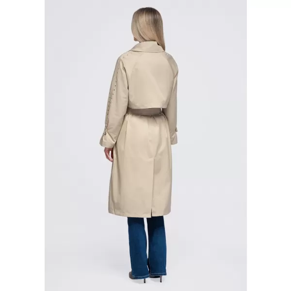  Dámský kabát OMBRE OW-CT-E0004 BEIGE 