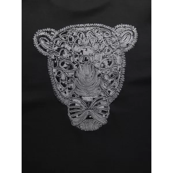  Pánská mikina OMBRE OM-SSNZ-0273 BLACK 