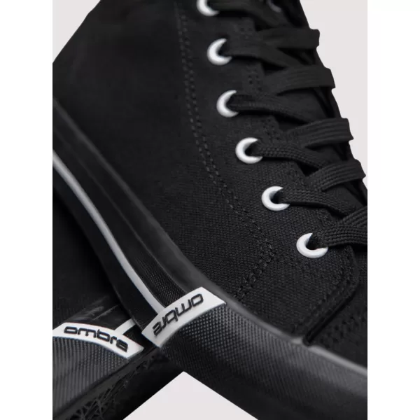  Pánské kotníkové tenisky OMBRE OM-FOTH-0241 BLACK 