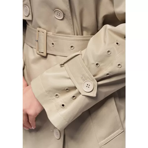  Dámský kabát OMBRE OW-CT-E0004 BEIGE 