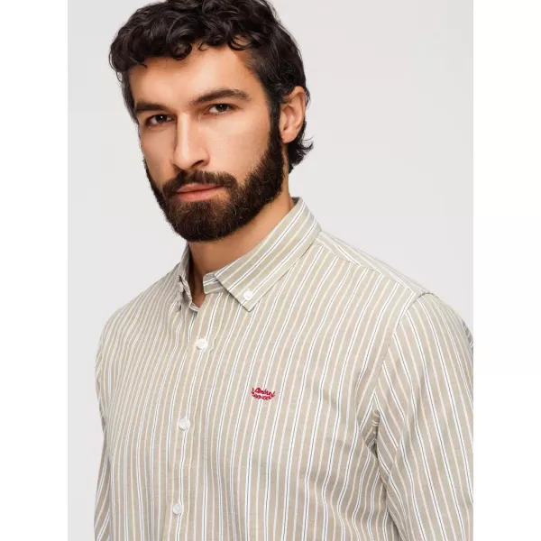  Pánská košile OMBRE K703 BEIGE 