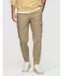 Pánské kalhoty OMBRE OM-PAJO-0290 KHAKI