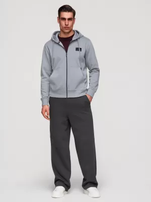 Pánská mikina OMBRE OM-SSZP-0256 GREY