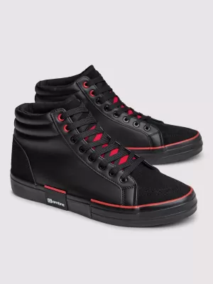 Pánské kotníkové tenisky OMBRE OM-FOTH-0240 BLACK