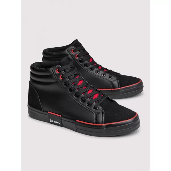  Pánské kotníkové tenisky OMBRE OM-FOTH-0240 BLACK 
