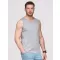 Pánské tílko OMBRE OM-TSBT-0272 GREY MELANGE