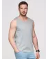 Pánské tílko OMBRE OM-TSBT-0272 GREY MELANGE