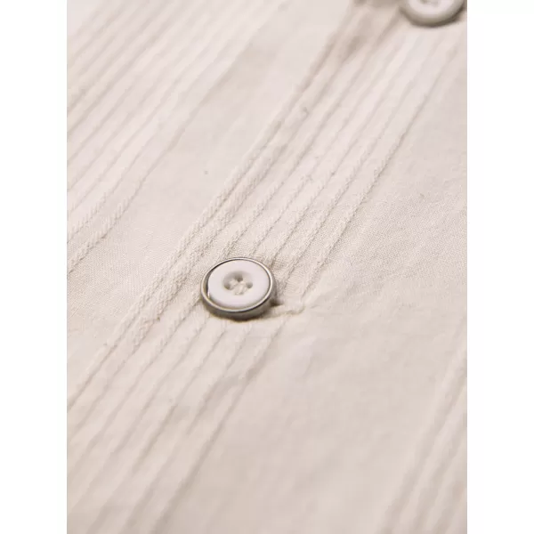  Pánská košile OMBRE OM-SHSS-0221 CREAM 