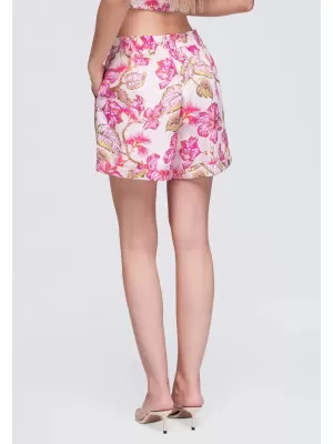 Dámské kraťasy OMBRE OW-ST-E0028 PINK