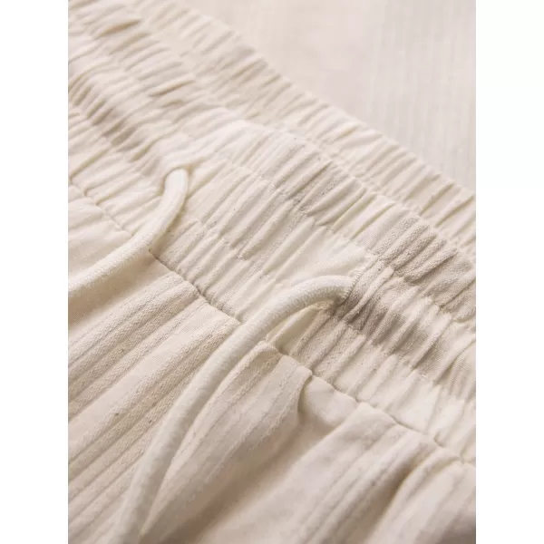  Pánské kraťasy OMBRE OM-SRCS-0209 CREAM 