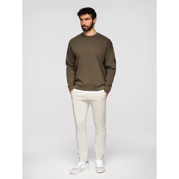  Pánské tepláky OMBRE OM-PABS-0304 CREAM 
