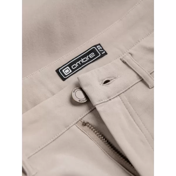  Pánské kalhoty OMBRE P1515 BEIGE 