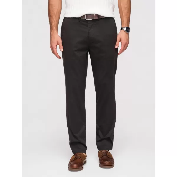 Pánské kalhoty OMBRE OM-PACP-0293 BLACK 