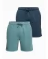 Pánský set kraťas OMBRE Z126 NAVY BLUE/TURQUOISE