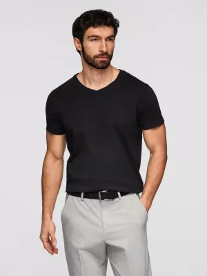 Pánské triko OMBRE OM-TSBS-0281 BLACK