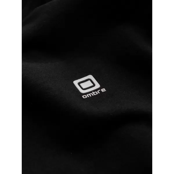  Pánské tričko OMBRE L175 BLACK 