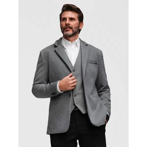  Pánské sako OMBRE M170 LIGHT GREY 