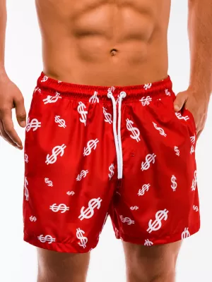 Pánské šortky OMBRE AW141 RED
