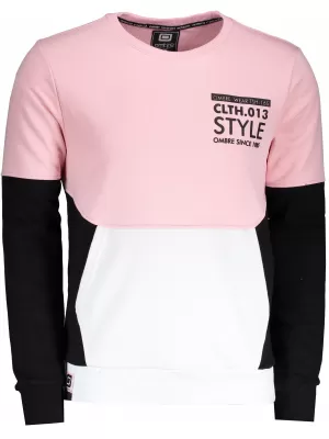 Pánská mikina OMBRE AB936 BLACK