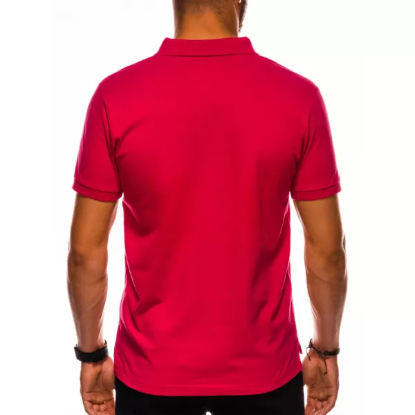  Pánské triko s límečkem OMBRE AS1048 RED 