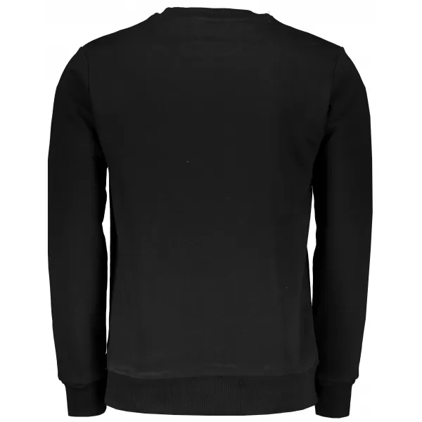  Pánská mikina OMBRE AB1045 BLACK 