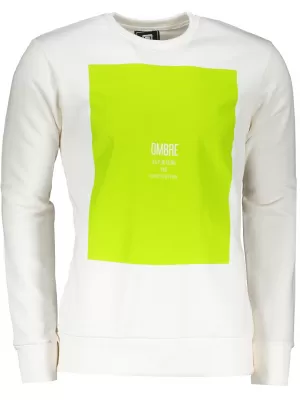 Pánská mikina OMBRE AB1045 WHITE