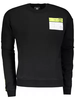 Pánská mikina OMBRE AB1046 BLACK