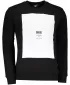 Pánská mikina OMBRE AB1045 BLACK