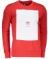 Pánská mikina OMBRE AB1045 RED