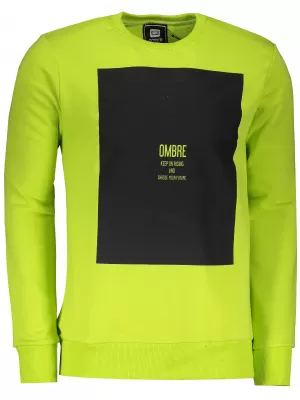 Pánská mikina OMBRE AB1045 GREEN