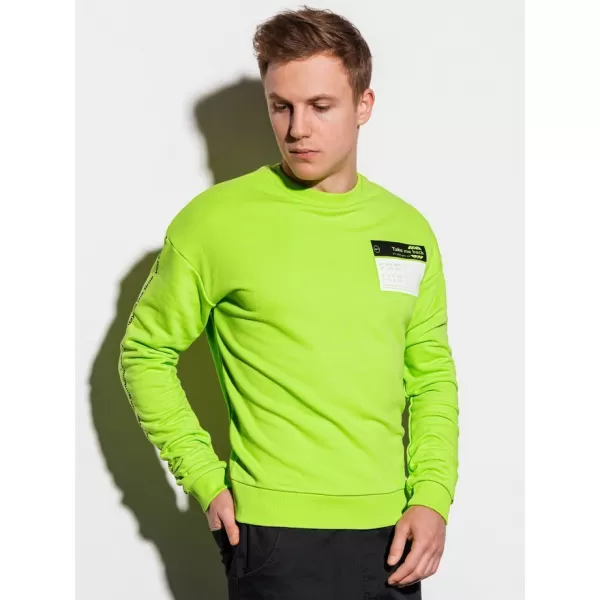  Pánská mikina OMBRE AB1046 GREEN 