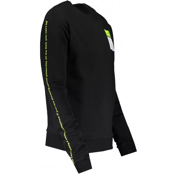 Pánská mikina OMBRE AB1046 BLACK 