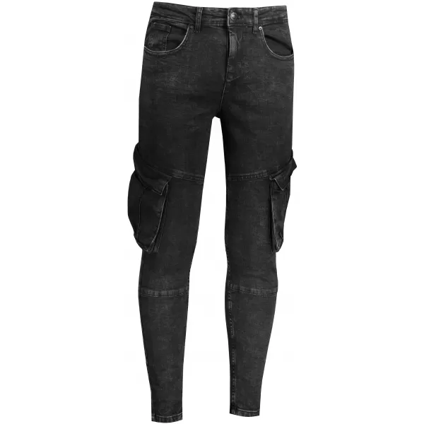  Pánské kalhoty OMBRE P1079 BLACK 