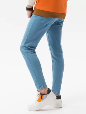 Pánské kalhoty OMBRE P1058 BLUE