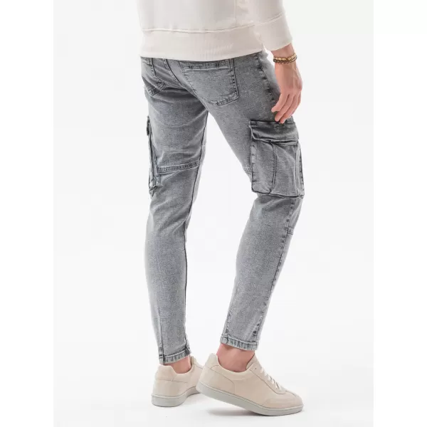  Pánské kalhoty OMBRE P1079 GREY 