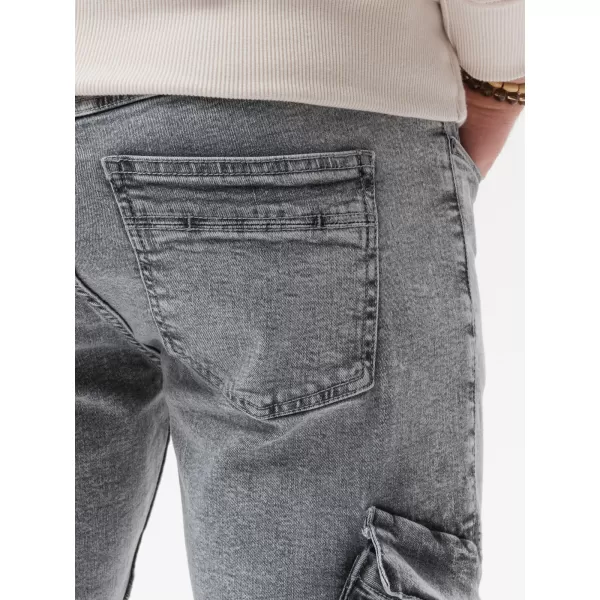  Pánské kalhoty OMBRE P1079 GREY 