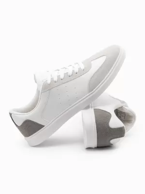 Pánské boty OMBRE OM-FOCS-0104 WHITE