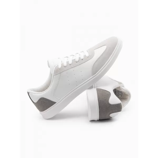 Pánské boty OMBRE OM-FOCS-0104 WHITE 