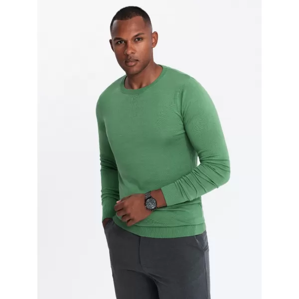  Pánský svetr OMBRE OM-SWBS-0106 GREEN 