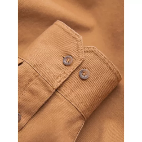  Pánská košile OMBRE OM-SHCS-0146 CAMEL 