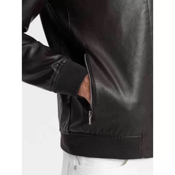  Pánská bunda OMBRE OM-JAFL-0109 DARK BROWN 