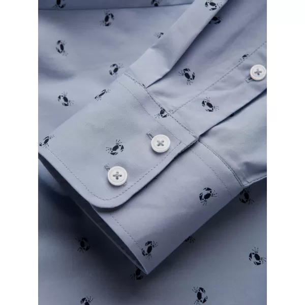  Pánská košile OMBRE OM-SHCS-0156 LIGHT BLUE 
