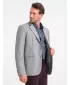 Pánské sako OMBRE OM-BLZB-0115 GREY
