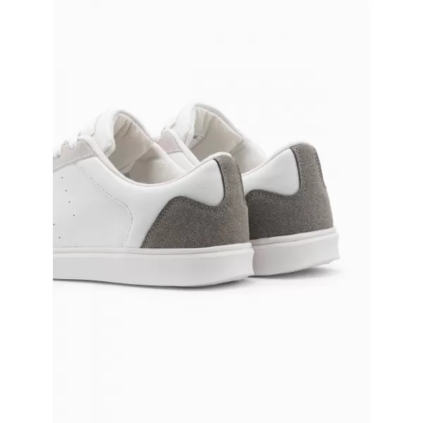  Pánské boty OMBRE OM-FOCS-0104 WHITE 