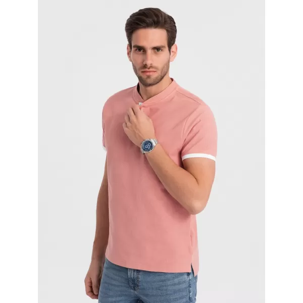  Pánské triko OMBRE OM-TSCT-0156 PINK 